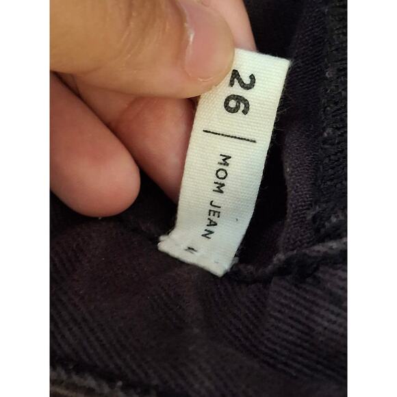 PACSUN Mom Jean - Size 26 - Dark Wash Denim - LA Fashion - Picture 5 of 11